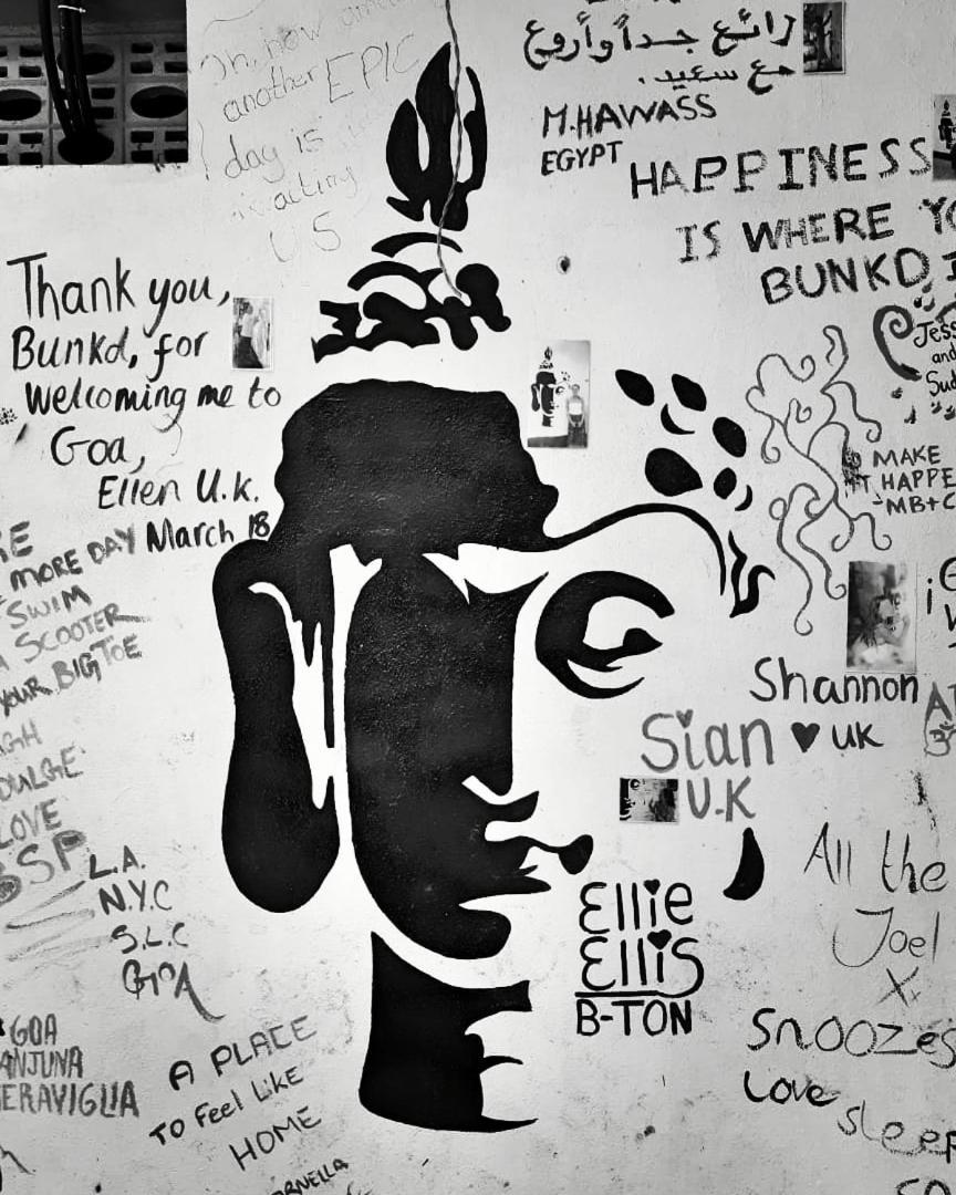 Bunkd Hostel, Anjuna Esterno foto