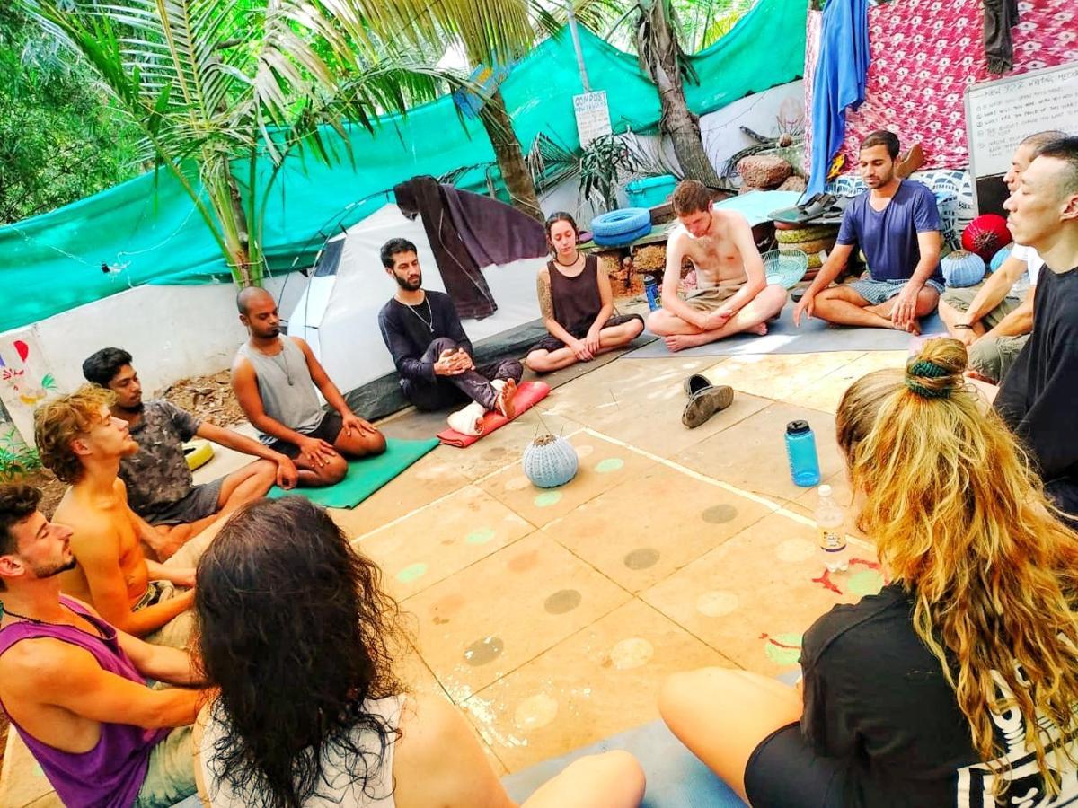 Bunkd Hostel, Anjuna Esterno foto